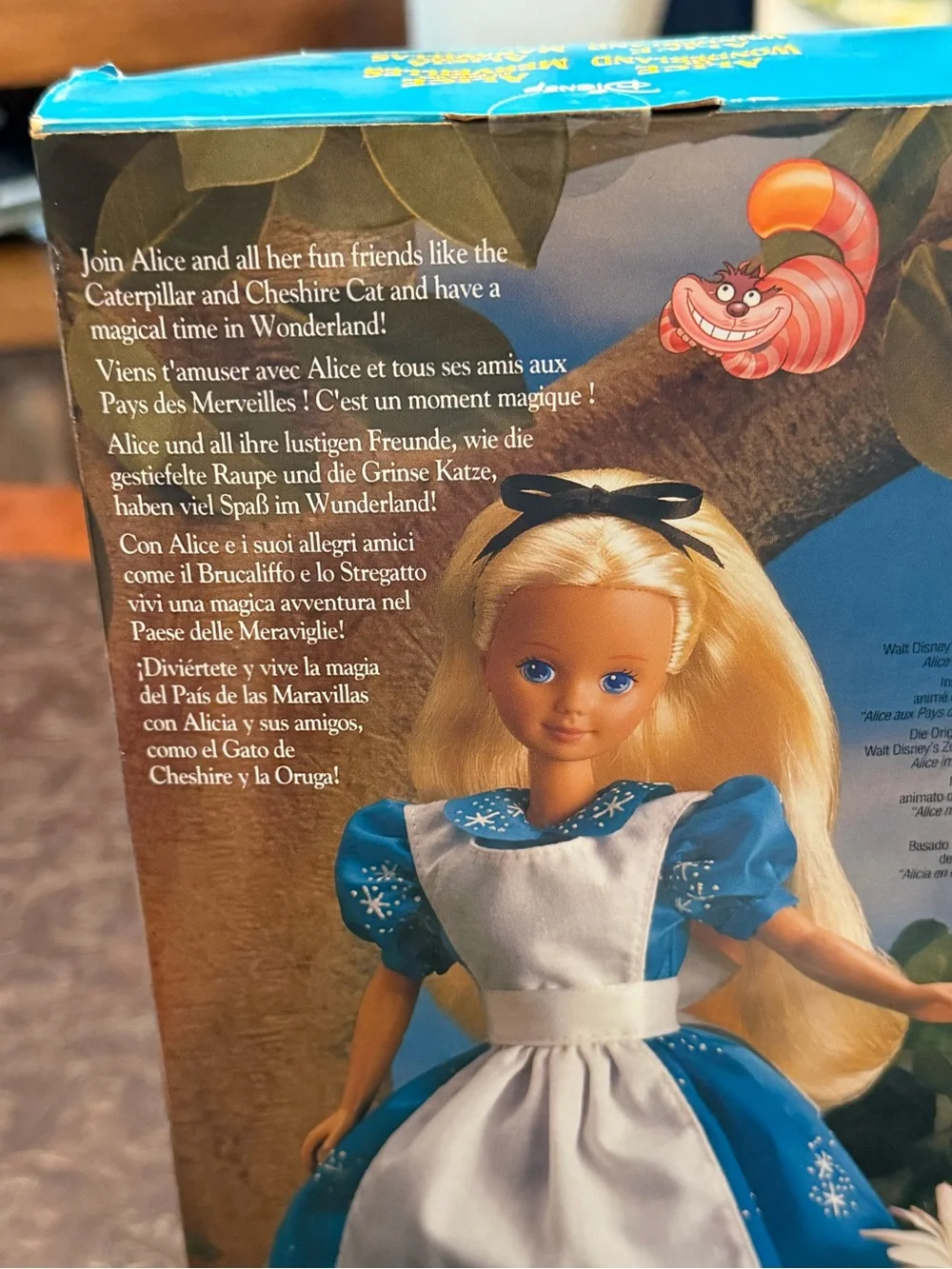 Disney Alice Doll in Blue Dress with White Apron